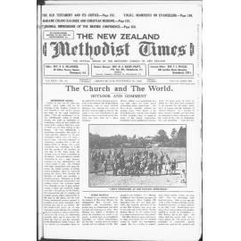 The New Zealand Methodist Times - 10th September 1938