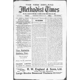 The New Zealand Methodist Times - 20th February 1915