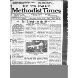 The New Zealand Methodist Times - 14th January 1928