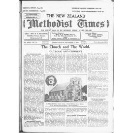 The New Zealand Methodist Times - 5th November 1938