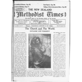 The New Zealand Methodist Times - 17th December 1938