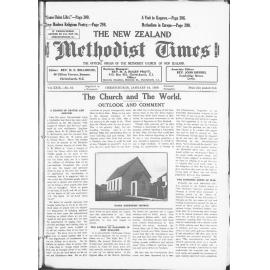 The New Zealand Methodist Times - 14th January 1939