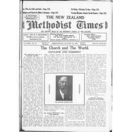The New Zealand Methodist Times - 28th January 1939
