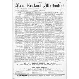 The New Zealand Methodist - 4th April 1891