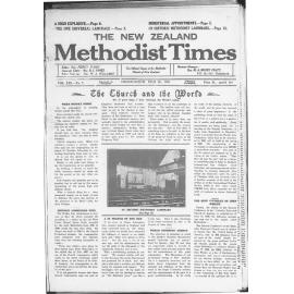 The New Zealand Methodist Times - 28th July 1928