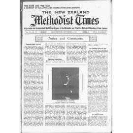 The New Zealand Methodist Times - 4th September 1915