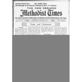 The New Zealand Methodist Times - 18th September 1915