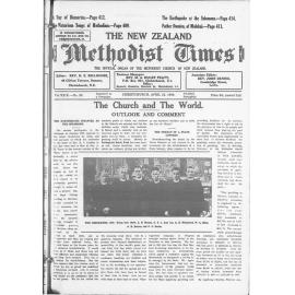 The New Zealand Methodist Times - 22nd April 1939