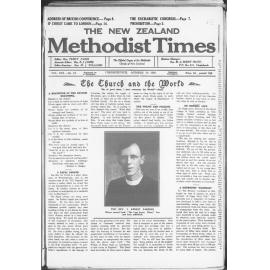 The New Zealand Methodist Times - 20th October 1928