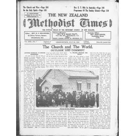 The New Zealand Methodist Times - 29th July 1939