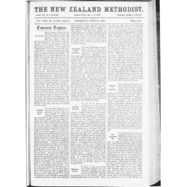 The New Zealand Methodist - 27th June 1891