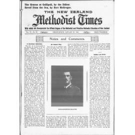The New Zealand Methodist Times - 22nd January 1916