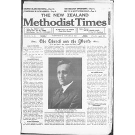 The New Zealand Methodist Times - 26th January 1929