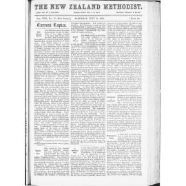 The New Zealand Methodist - 11th July 1891