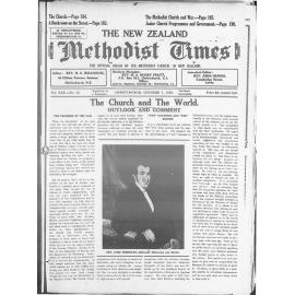 The New Zealand Methodist Times - 7th October 1939