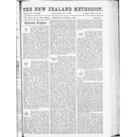 The New Zealand Methodist - 8th August 1891