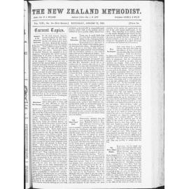 The New Zealand Methodist - 15th August 1891