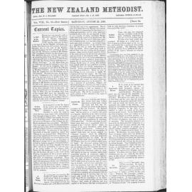 The New Zealand Methodist - 29th August 1891