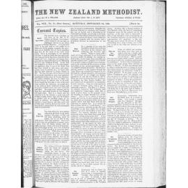 The New Zealand Methodist - 19th September 1891