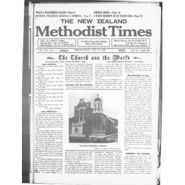 The New Zealand Methodist Times - 15th June 1929