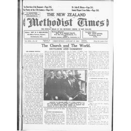 The New Zealand Methodist Times - 27th January 1940