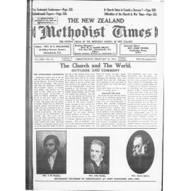 The New Zealand Methodist Times - 10th February 1940
