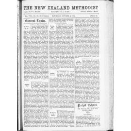 The New Zealand Methodist - 3rd October 1891