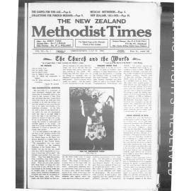 The New Zealand Methodist Times - 27th July 1929