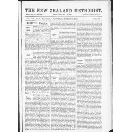 The New Zealand Methodist - 31st October 1891