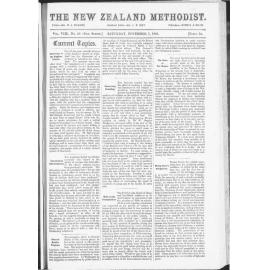 The New Zealand Methodist - 7th November 1891