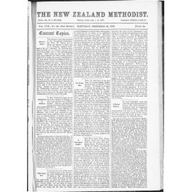 The New Zealand Methodist - 12th December 1891