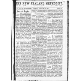 The New Zealand Methodist - 19th December 1891