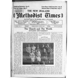 The New Zealand Methodist Times - 29th June 1940
