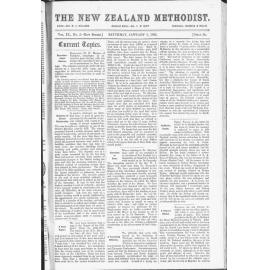 The New Zealand Methodist - 9th January 1892