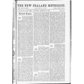 The New Zealand Methodist - 20th February 1892