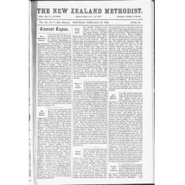 The New Zealand Methodist - 27th February 1892