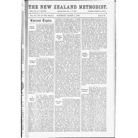 The New Zealand Methodist - 5th March 1892