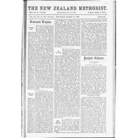 The New Zealand Methodist - 12th March 1892