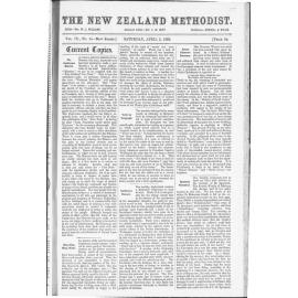 The New Zealand Methodist - 2nd April 1892