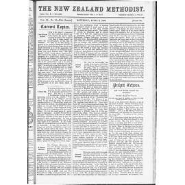 The New Zealand Methodist - 9th April 1893
