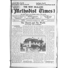 The New Zealand Methodist Times - 30th November 1940