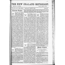 The New Zealand Methodist - 23rd April 1893