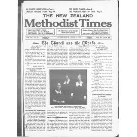 The New Zealand Methodist Times - 19th April 1930