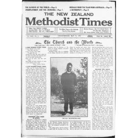 The New Zealand Methodist Times - 31st May 1930