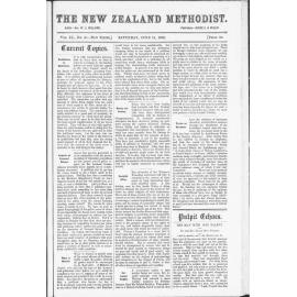 The New Zealand Methodist - 11th June 1892