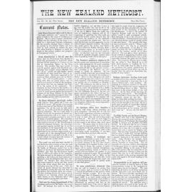 The New Zealand Methodist - 9th July 1892