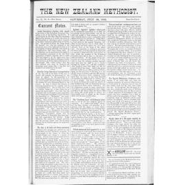 The New Zealand Methodist - 30th July 1892