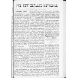 The New Zealand Methodist - 6th August 1892