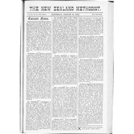 The New Zealand Methodist - 13th August 1892