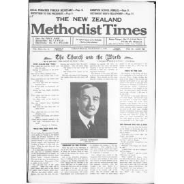 The New Zealand Methodist Times - 6th September 1930